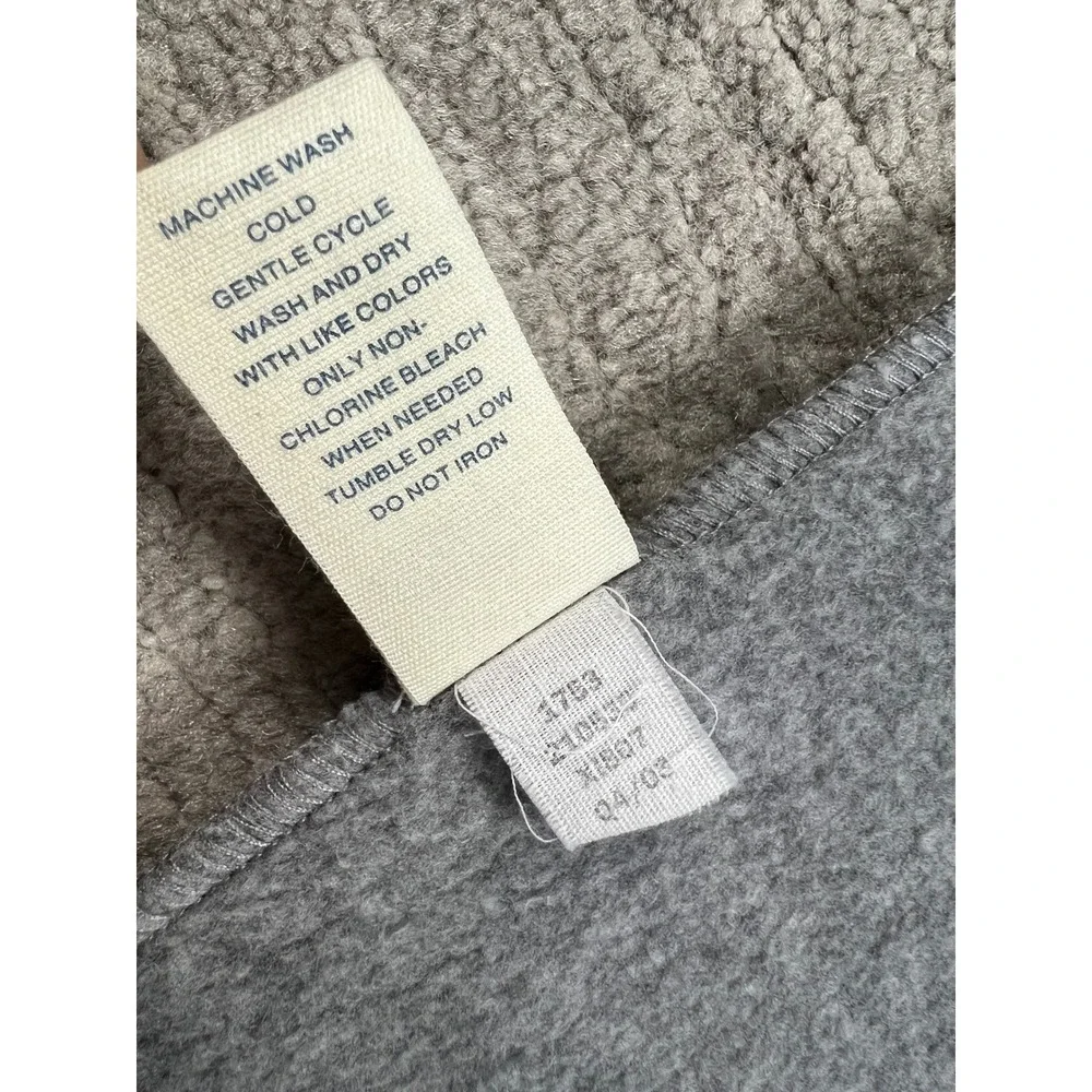 Old Navy Scarf Unisex OS Gray Fleece Solid Classic Warm Winter Accessory
